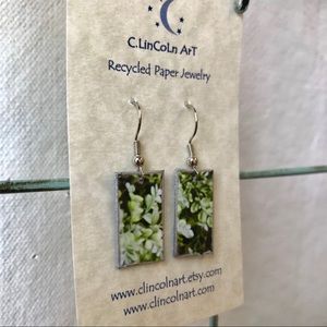Recycled Paper Earrings ♻️